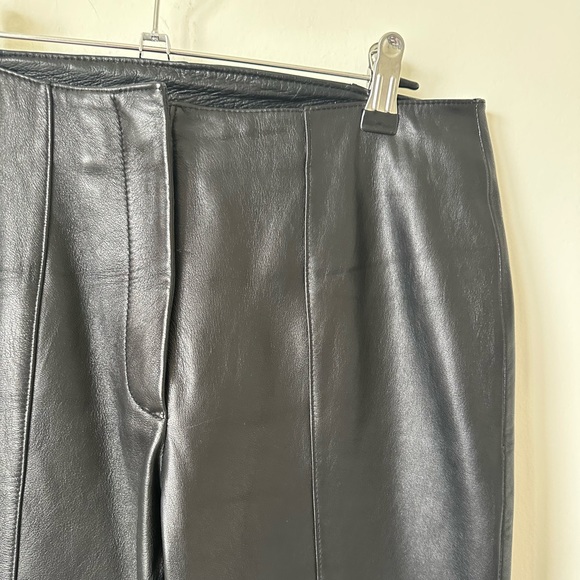 Wilson Leather 100% Leather Bootcut Pants 4 - Picture 3 of 9
